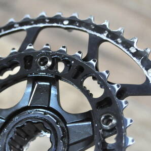 ROTOR/3D+ CRANK/ローター/クランクセット/Q-RINGS/楕円形チェーンリング/50-34T/170mm/PCD110/30mmアクスル/軽量/ロードバイク/グラベルの画像4