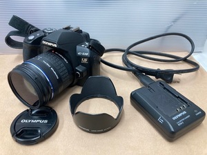 25581* OLYMPUS オリンパス E-510 一眼レフデジタルカメラ ZUIKO DIGITAL 14-42㎜ 1:3.5-5.6 通電確認済 充電器付 現状品
