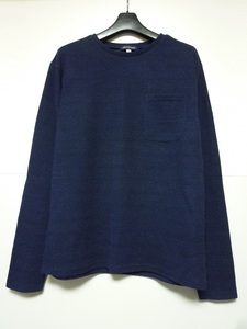 ☆ URBAN RESEARCH アーバンリサーチ クルーネック カットソー 長袖 SIZE:40 NVY /送料185円～ ☆