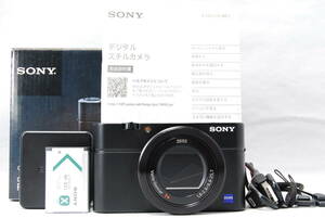ソニー SONY Cyber-Shot DSC-RX100M3 RX100III 元箱付・付属品多数 デジタルスチルカメラ サイバーショット 11MS27215954