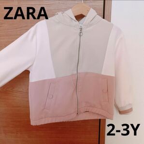ZARA/ジップパーカー