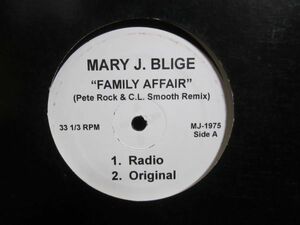 Mary J Blige / Family Affair, Pete Rock & C.L. Smooth Remix