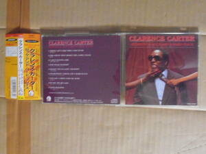 CD Clarence Carter 「ロック・アンド・ハード・プレイス BETWEEN A ROCK AND A HARD PLACE」 国内盤 TECX-25261 美盤 帯裏に微かな汚れ 