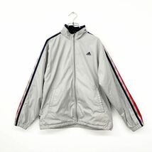 adidas アディダス 上下 ジャージ ウィンドブレーカー パンツ ジャケット スポーツ ロゴ Lサイズ RF1207_画像5