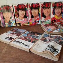 貴重！大量まとめて！10冊！中学一年コース 雑誌 1981年前後 聖子 奈保子 郁恵 マッチ トシ たのきん シブがき隊 昭和レトロ 当時物_画像7