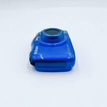 【超美品】Nikon ニコンCOOLPIX W100 BLUE デジタルカメラ 防水_画像3