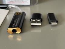 【新品同様】iBasso Audio DC05 USB DAC ハイレゾ ヘッドフォンアンプ USB変換ケーブル付き ブラック_画像2