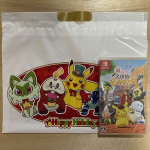  new goods Nintendo Switch soft ..... name .. Pikachu Christmas pattern shopa- attaching Nintendo switch 