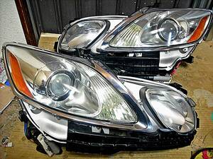 レクサス GS 19前期 190系 GRS191 GRS196 GWS191 URS190 GS450h UZS190 純正 ヘッドライト キセノン HID 左右 刻印30