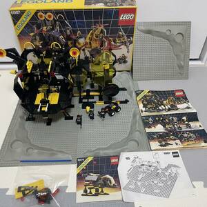 LEGO レゴ 6987 ブラックスター司令基地 月面プレート５枚付き オールドレゴ ビンテージ 宇宙シリーズ ブラックトロン ミニフィグ