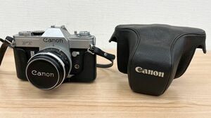 Canon キヤノン FTQL 一眼レフ フィルムカメラ 日本製 マニュアルフォーカス レンズ 50mm 1:1.8 コレクション 純正レザーケース