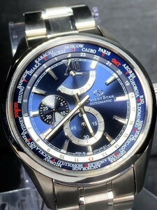 新品 レアモデル ORIENT Orient Star オリエント オリエントスター ワールドタイム 腕時計 自動巻 パワーリザーブ メカニカル WZ0041JC