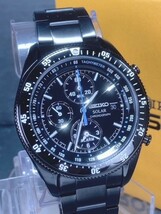 新品 SEIKO セイコー PROSPEX プロスペックス ソーラー クロノグラフ 腕時計 スピードマスター メンズ ビジネスウォッチ SBDL007_画像1
