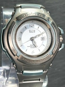 CASIO カシオ Baby-G ベビージー G-ms ジーミズ MSG-550 腕時計 クオーツ アナログ 3針 カレンダー ステンレススチール 新品電池交換済み