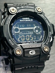 美品 CASIO カシオ G-SHOCK ジーショック GW-7900B-1 マルチバンド6 腕時計 タフソーラー 電波時計 デジタル カレンダー 多機能 メンズ