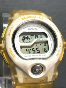 CASIO カシオ Baby-G ベビージー BGT-100 腕時計 クオーツ デジタル カレンダー 多機能 ラバーバンド 新品電池交換済み 動作確認済み