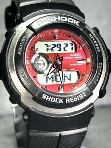 海外モデル CASIO カシオ G-SHOCK ジーショック G-300-4 腕時計 クオーツ アナデジ 多機能 カレンダー 新品電池交換済み 動作確認済み