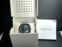 DIESEL ディーゼル DZ-1170 腕時計 クオーツ アナログ 3針 デイデイトカレンダー ステンレススチール 新品電池交換済み 動作確認済み_画像6