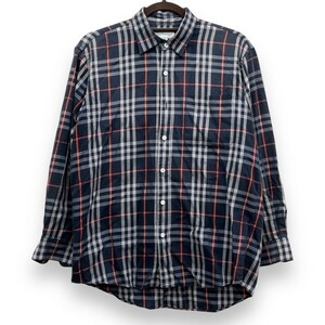 BURBERRY バーバリー 服 シャツ ファッション ノバチェック シャドーホースロゴ トップス Ｍサイズ 01104-32 アパレル