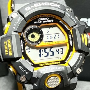 新品 CASIO G-SHOCK カシオ ジーショック MASTER OF G LAND RANGEMAN レンジマン GW-9400YJ-1JF タフソーラー 腕時計 時計 箱付き