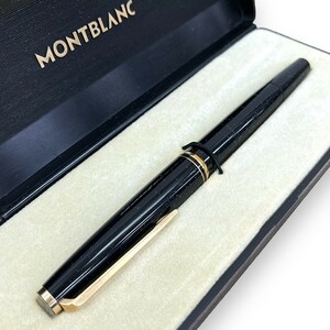 MONTBLANC モンブラン 万年筆 文房具 筆記用具 レア マイスター マイスターシュテュック クラシック ペン先 585 4810 ケース付き