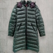 美品 MONCLER モンクレール MOKA GIBBOTTO 服 ダウン ジャケット ファッション アウター 長袖 ジップアップ コート RN 116347 防寒_画像1