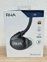 【箱・付属品のみ】RHA Audio イヤホン 本体無し イヤホンゴム イヤーピース ホワイト ブラック カナル型 T20i_画像1