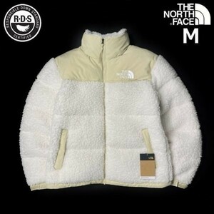 1円～!売切!【正規新品】THE NORTH FACE SHERPA NUPTSE JACKET ダウンジャケット ヌプシ モコモコ シェルパフリース ボア(M)白 190122-175