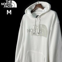 1円～!売切!【正規新品】THE NORTH FACE◆NOV HALFDOME HOODIE パーカー スウェット 2022最新 3Dロゴ 男女兼用 アウトドア(M)白 181130-30_画像3