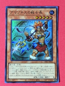 遊戯王　アマゾネスの戦士長　スーパー DP27