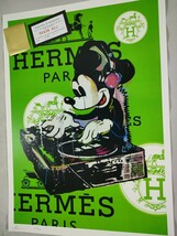 #014 DEATH NYC 世界限定 アートポスター 現代アート ポップアート ディズニー ミッキーマウス Mickey Mouse DJ ウォーホル_画像3