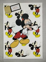 #038 DEATH NYC 世界限定ポスター 現代アート ポップアート Mickey Mouse ミッキーマウス ディズニー KAWS カウズ バンクシー ウォーホル_画像1