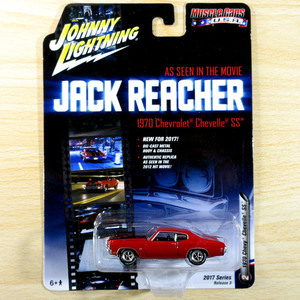 未開封 1/64 JACK REACHER 1970 シボレーシェベル SS (トム・クルーズ [アウトロー/JACK REACHER])マッスルカーズUSA ジョニーライトニング