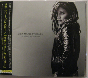 送料無料◆CD◆LISA MARIE PRESLEY／リサ・マリー・プレスリー◆帯有り国内盤