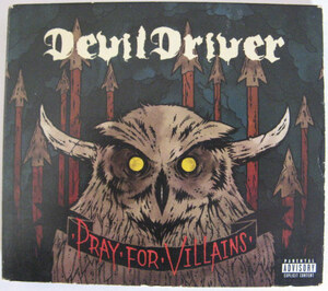 送料込み◆CD+DVD◆DEVILDRIVER／PRAY FOR VILLAINS◆DVD付き・デジパック・USA盤