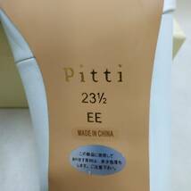 ◇ おそらく未使用 Pitti ヒール パンプス 靴 ピッティ ホワイト サイズ23.5ｃｍ EE 現状品 長期保管品 ◇ G90188_画像7