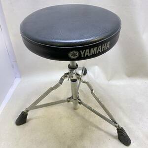 ▲ YAMAHA ヤマハ 演奏用 椅子 高さ調節 折りたたみ USED バンド 楽器 弾き語り 現状品 ▲ G12449