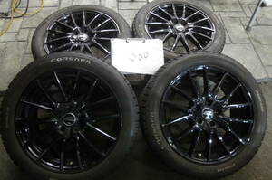 『N330』【岐阜市手渡可】SCHNEDER MID 5H114.3 18インチ 215/50R18 スタッドレス CX-3