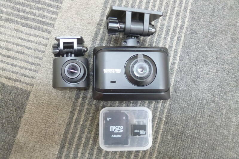 『M5437』コムテック　前後 2カメラドラレコ　ZDR016　ドライブレコーダー