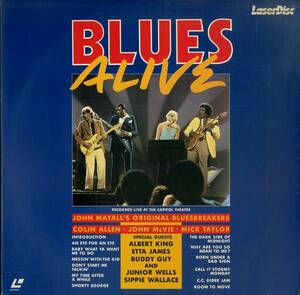 B00172598/LD/ジョン・メイオール & ジ・オリジナル・ブルースブレイカーズ「Blues Alive ブルース・アライブ (1983年・SM068-3137)」