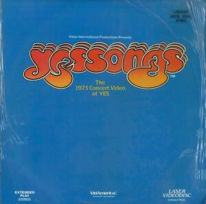 B00172173/LD/イエス「YesSongs - The 1973 Concert Video Of Yes」