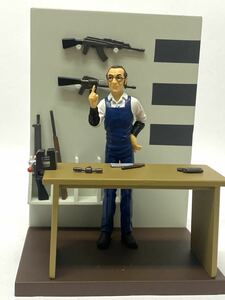 希少　ゴルゴ13 フィギュアコレクション　02 デイブと武器セット　