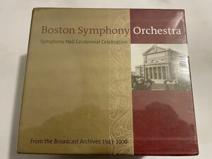 【未開封】ボストン交響楽団　シンフォニーホール１００周年記念　放送録音集１９４３ー２０００（１２枚組）