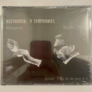 【未開封】クレンペラー＆フィルハーモニア管弦楽団／１９６０ウィーン芸術週間　ベートーヴェン・ツィクルス（５枚組）