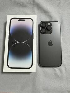 【1円スタート】iPhone 14 Pro 128GB スペースブラック SIMフリー