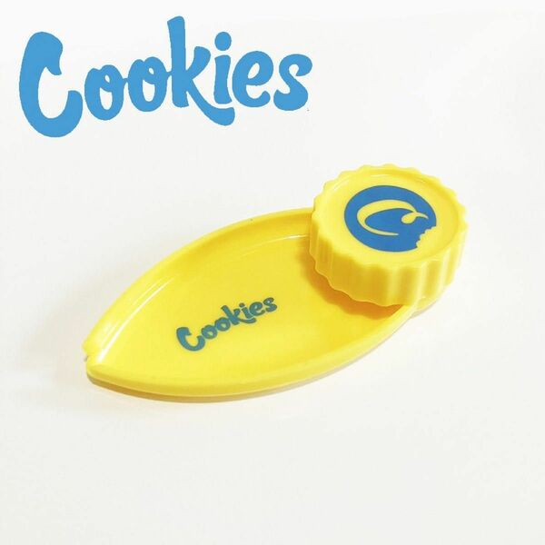 Cookies 皿付きグラインダー (The dishes Grinder) イエロー