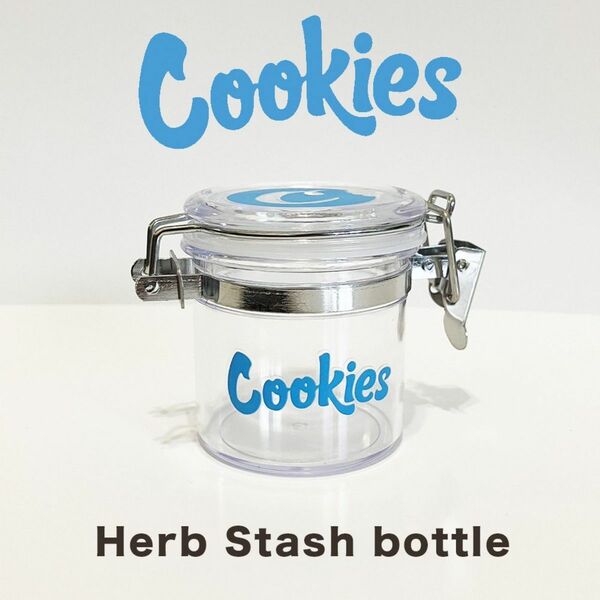 Cookies ハーブ スタッシュボトル瓶【Herb Stash bottle】