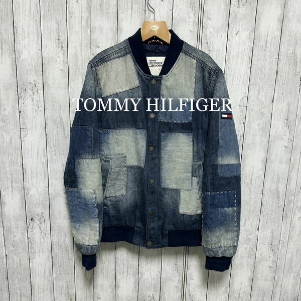 TOMMY HILFIGER パッチワークデニムジャケット！ブルゾン！