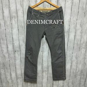 DENIM CRAFT б/у обработка полоса брюки! Big John 