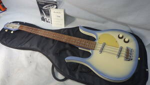 ■DANELECTRO■軽量/ショートスケール/ロングホーン■'58 LONGHORN BASS BLB■中古■ ★即決★